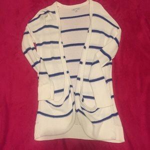 American Eagle Striped Cardigan